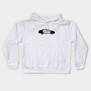 Town Of Bedford NY Police car Kids Hoodie